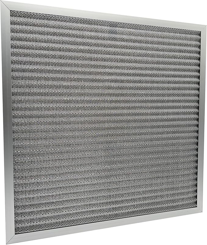 Washable Air Filter(20" x 20" x 1"), Aluminum Electrostatic Air Filter for Furnace and Central Air Conditioner