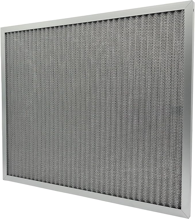 Washable Air Filter(20" x 24" x 1"), Aluminum Electrostatic Air Filter for Furnace and Central Air Conditioner
