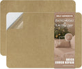 Azobur Fabric Couch Repair Patch 8.3 x 11 inches,Self-Adhesive Fabric Repair Patch for Furniture,Handbag,Sofa,Car Seats-(Light Brown)