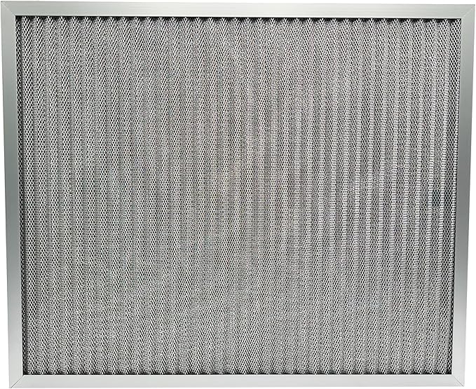 Washable Air Filter(20" x 24" x 1"), Aluminum Electrostatic Air Filter for Furnace and Central Air Conditioner