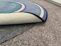 Hold-a-Rug Plush 6' Round Nonskid, Nonslip Rug Pad,Reversible Gripper, ¼ Thick, Safe for All Floors and Carpet, Keep Area Rugs Secure