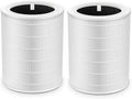 Core 600S-P Pet Replacement Filter Core 600S Filter Compatible with LEVOIT Core 600S & Core 600S-P Air Purifier, Supports Core600S-RF, 2 Pack White