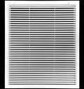 HVAC Premium 20" X 30" Aluminum Return Filter Grille for 1" Filter - Easy Airflow - Linear Bar Grilles [Outer Dimensions: 22.5"w X 32.5"h]