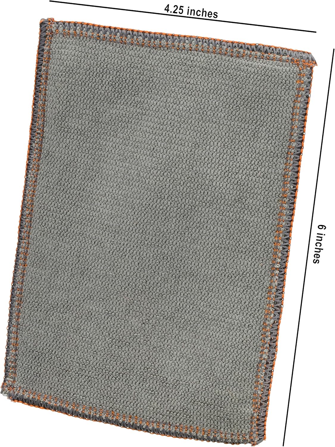 Redecker 2-Ply Woven Copper Scrubbing Cloth & Microfiber Cleaning Wipe – Dual-Surface, Non-Scratch, Reusable & Machine Washable Real Copper Pad for Kitchen & Home