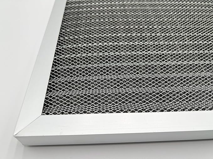 Washable Air Filter(10" x 10" x 1"), Aluminum Electrostatic Air Filter for Furnace and Central Air Conditioner