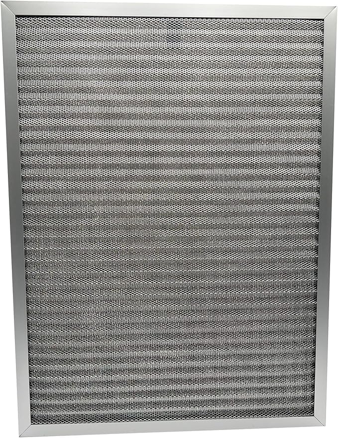Washable Air Filter(16" x 25" x 1"), Aluminum Electrostatic Air Filter for Furnace and Central Air Conditioner