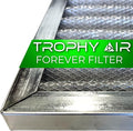 | Merv 8 | Washable & Reusable AC/Furnace Filter | Lifetime HVAC & Furnace Air Filter | Washable Electrostatic | High Dust Holding Capacity | Premium Quality Aluminum | 20x25x1
