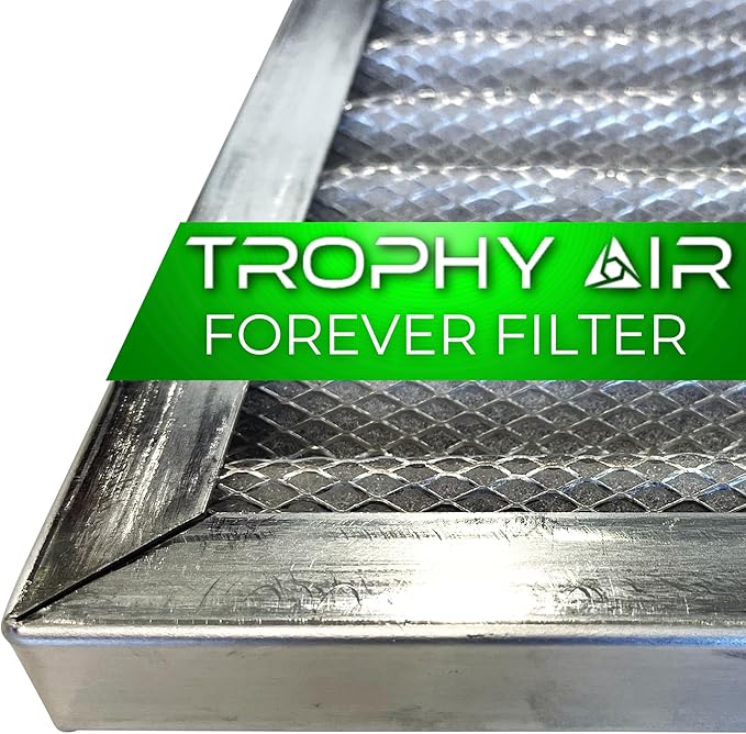 | Merv 8 | Washable & Reusable AC/Furnace Filter | Lifetime HVAC & Furnace Air Filter | Washable | Superior particle-holding Ability | Premium Quality Aluminum | 18x30x1