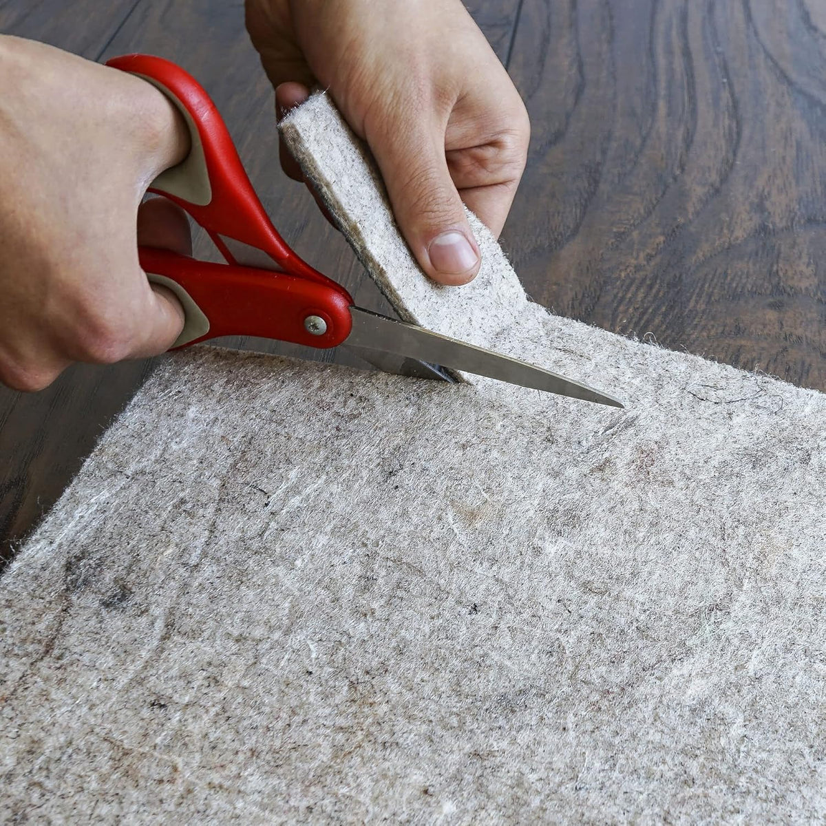 RUGPADUSA - Dual Surface - 3'10" x 5'10" - 1/8" Thick - Felt + Rubber - Non-Slip Backing Rug Pad - Adds Low-Profile Comfort and Protection